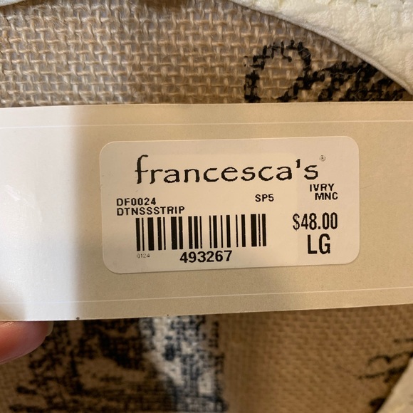 Francesca's Alya Lace Fit & Flare Mini Babydoll Dress - Picture 4 of 6